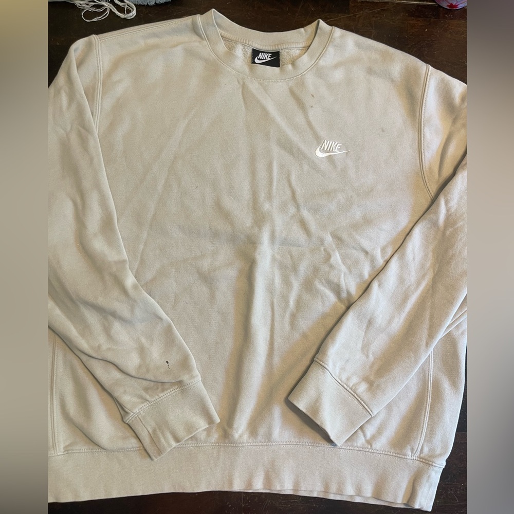 Opal/Cream Nike Crewneck